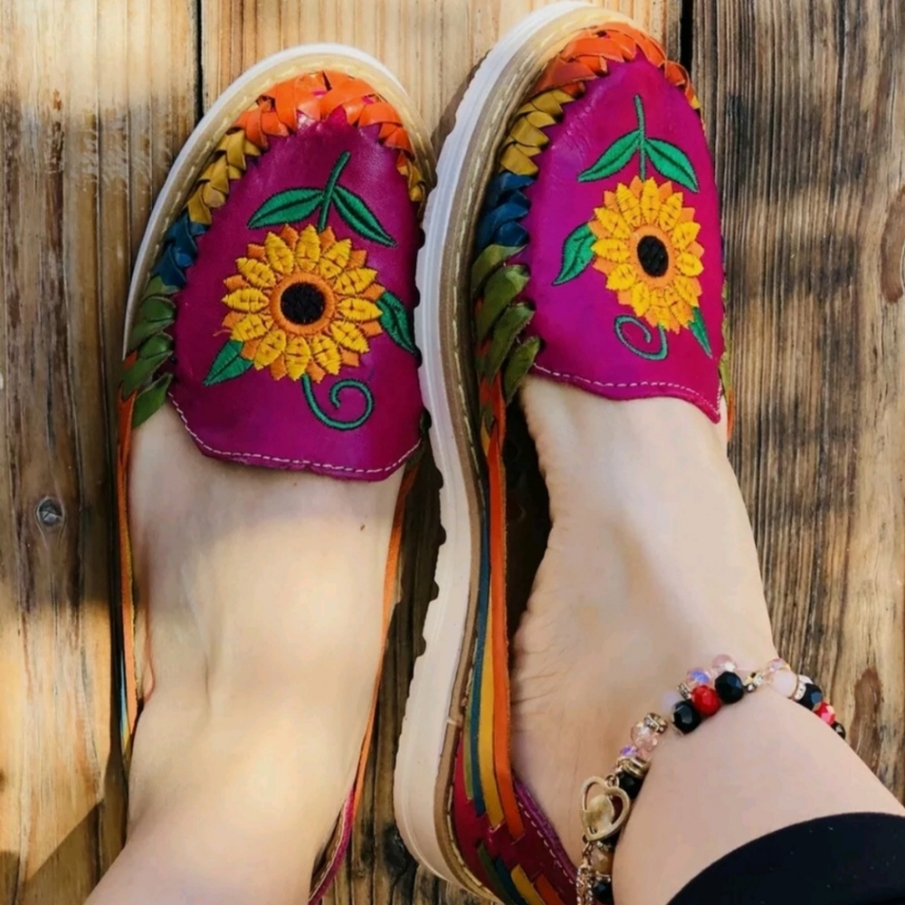 Authentic Mexican Leather Huarachi's
